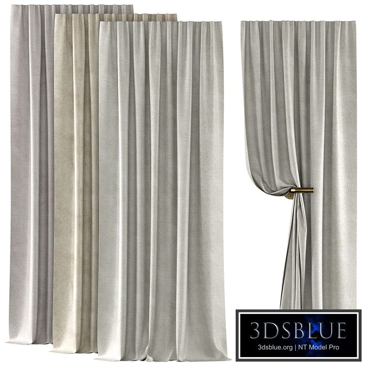 Curtains 122 | Rh Baby & Child | Luster Velvet Tie-Top