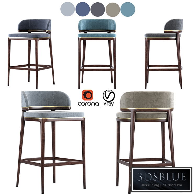 Aster grange bar stool