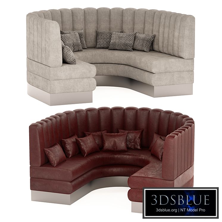 Semi-circular Booth Seating