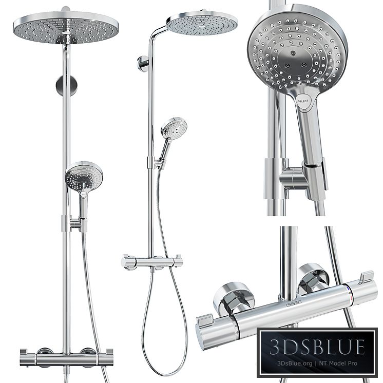 Hansgrohe Raindance Select S Showerpipe 300 2jet