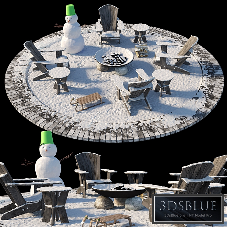 Campfire zone (winter)