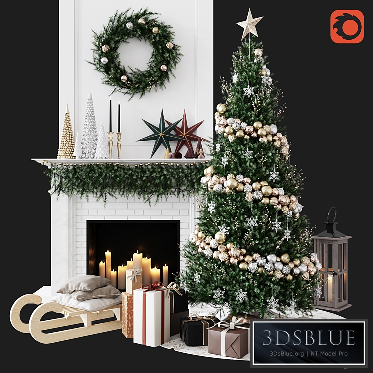 Christmas Decorative set sk_1 (Corona)