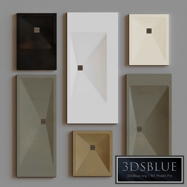 Shower trays PIANO (DISENIA)