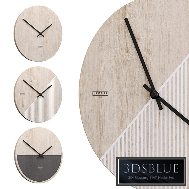 Upstairs wall clock