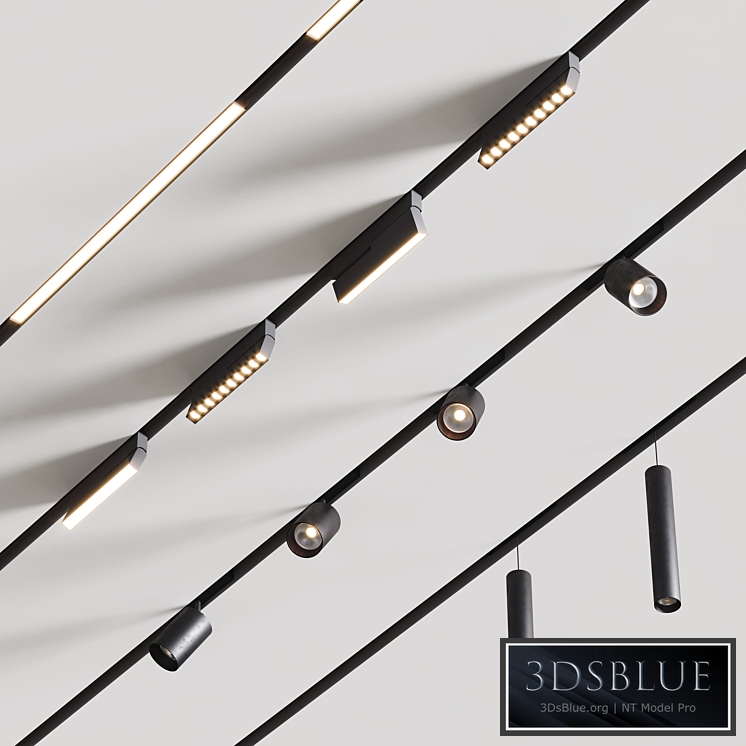 Built-in magnetic lamps UNIVERSE