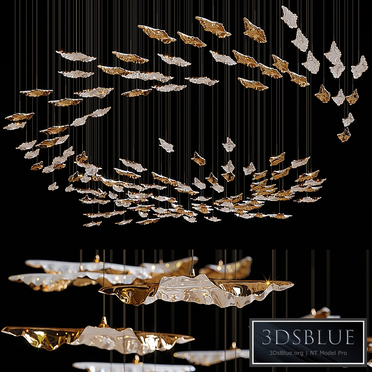 Haberdashery Luxury Leaf Fall l01