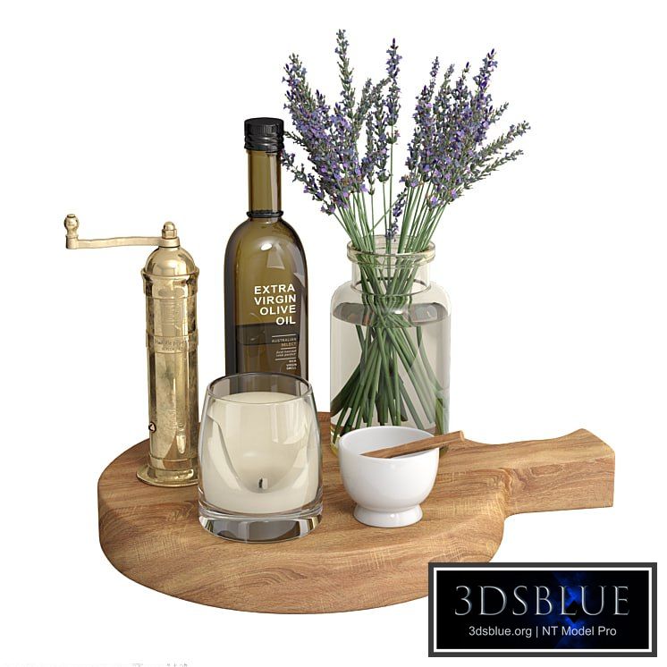 Kitchen Decor Set on Countertops