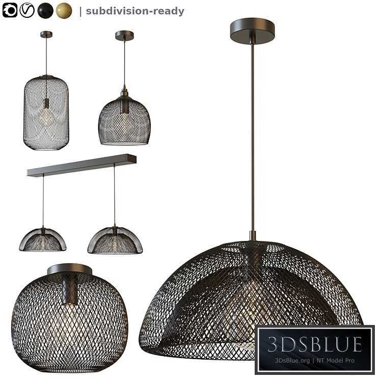 Pendant Lights Lucide Mesh