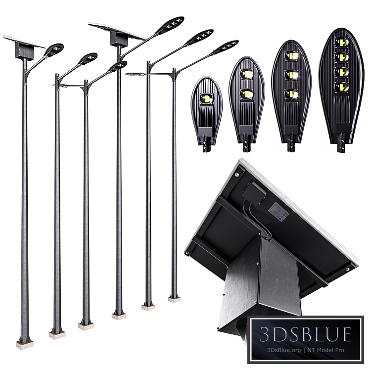 Solar Powered Street Light