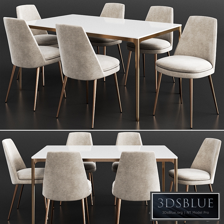 West Elm Dinning Set 24