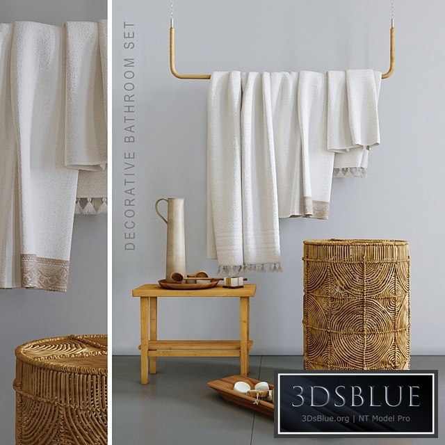 Decorative set for bathroom # 10