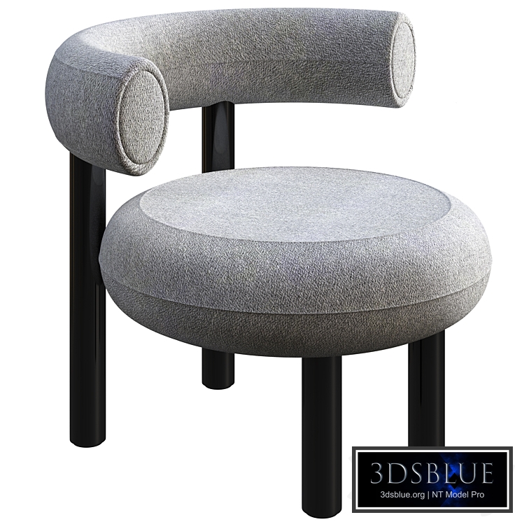 Chair Tom Dixon Fat Micro Boucle