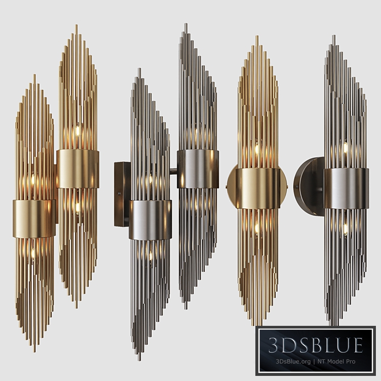 Wall lamp Delight Collection W68069-4 / 2 antique brass