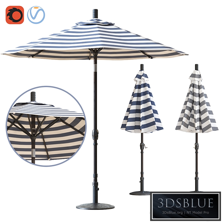 9' Market Sun Umbrella Allmodern