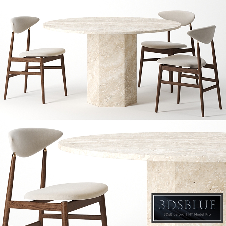 Epic dining table by Gubi