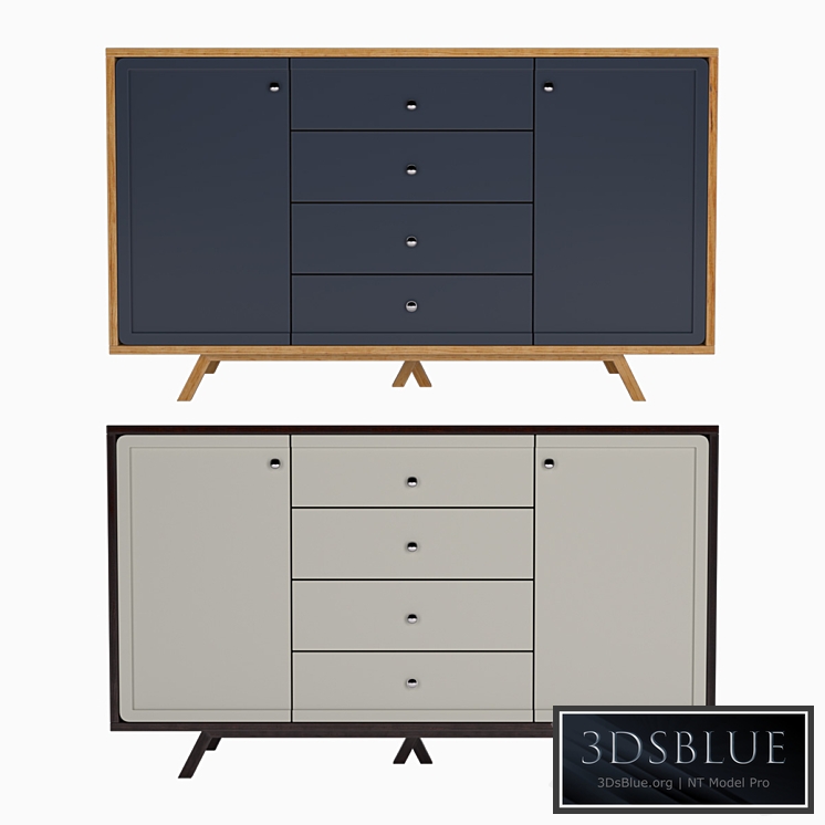 Large chest of drawers CUBE, 140 * 82 * 45