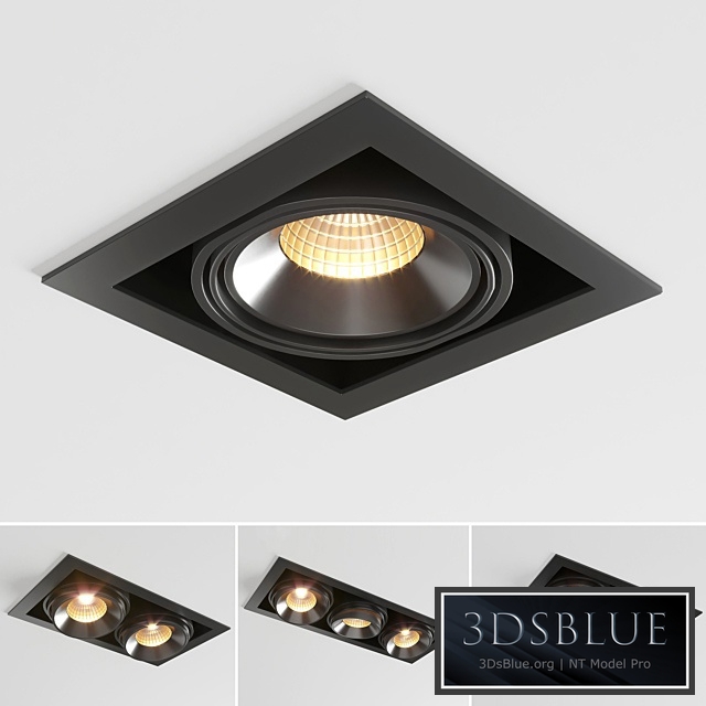 Multiple trimless spot light