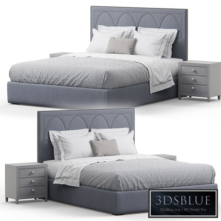 Regan upholstered king bed