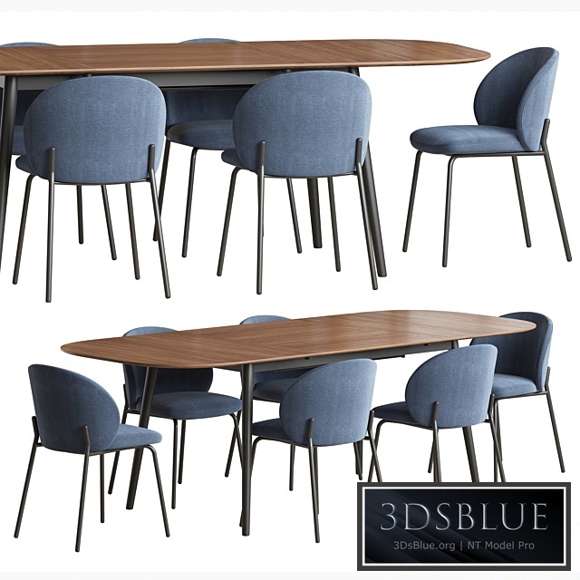 Kingston table Princeton chair Boconcept