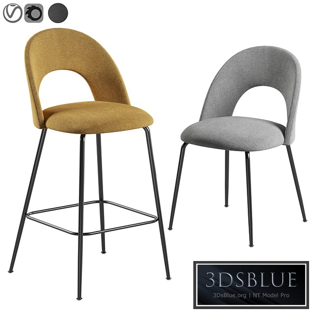 La forma Mahalia stool