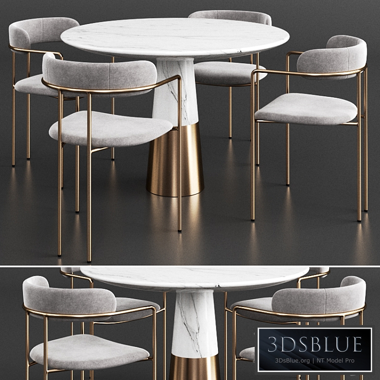 West Elm & CB2 Dinning Set 3