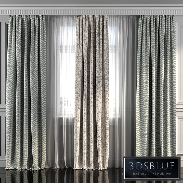 Curtains with window 275
