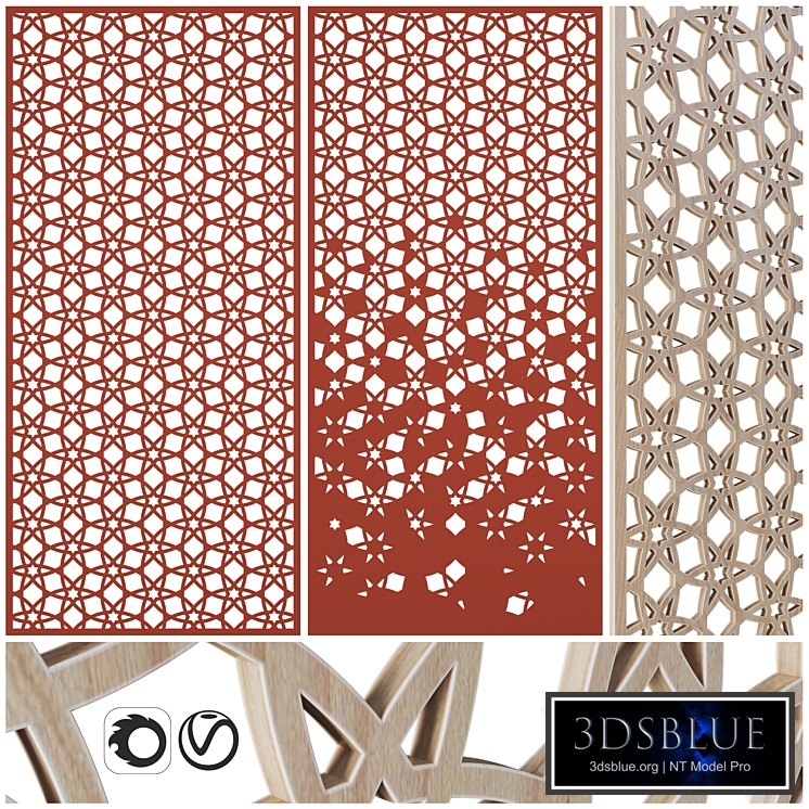 Set01 | Carved panels