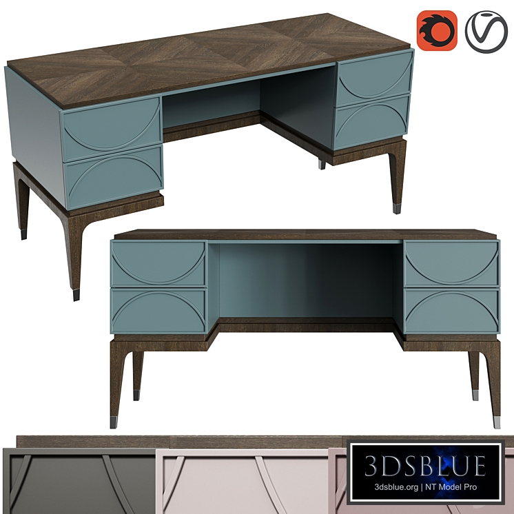 Majorelle writing desk