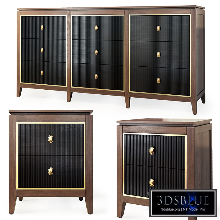 Chest of drawers and cabinet Murcielago. Dresser, nightstand by 24_7Magazin