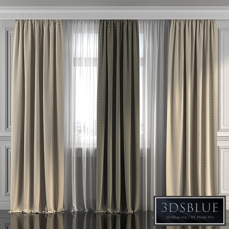 Curtains with window 287
