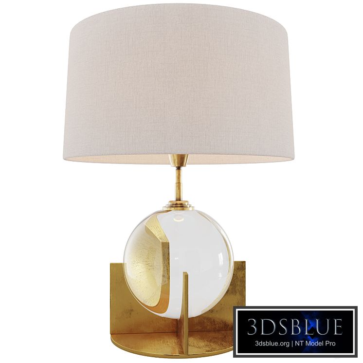 Eichholtz 114940 Table Lamp Fontelina antique brass finish incl sha