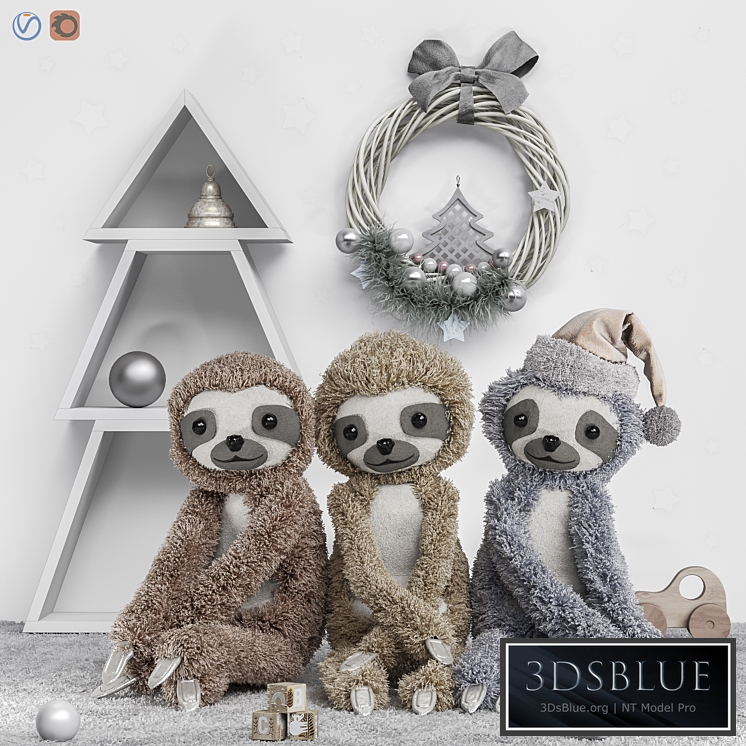 Toys and furniture set 85