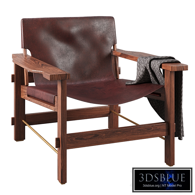 Lemieux et Cie Archie Leather Sling Chair