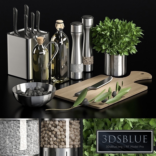 Decorative set for the kitchen