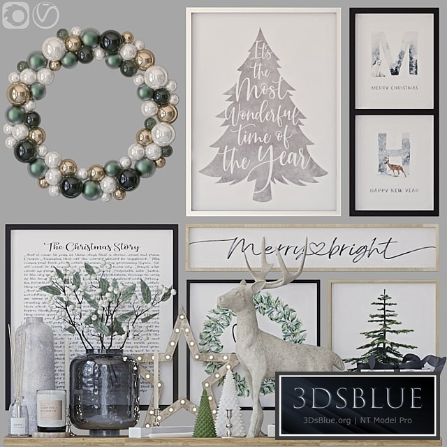 Decorative set with posters 4