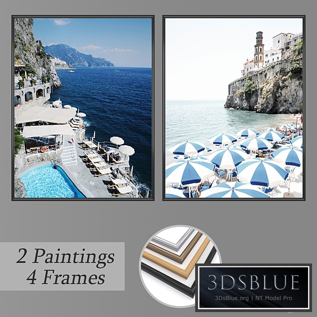 Set of wall paintings No 2980