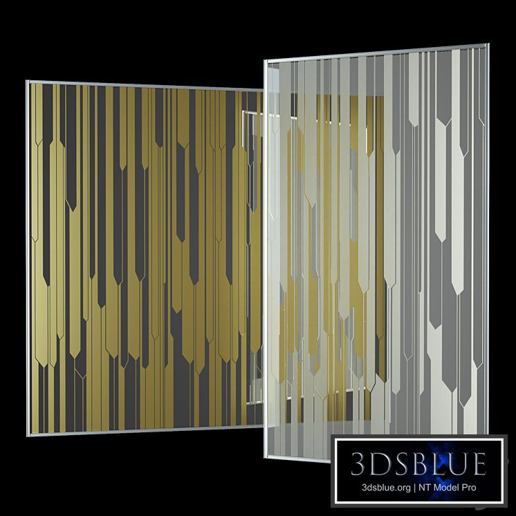 stained-glass window / stained Milan exhibition