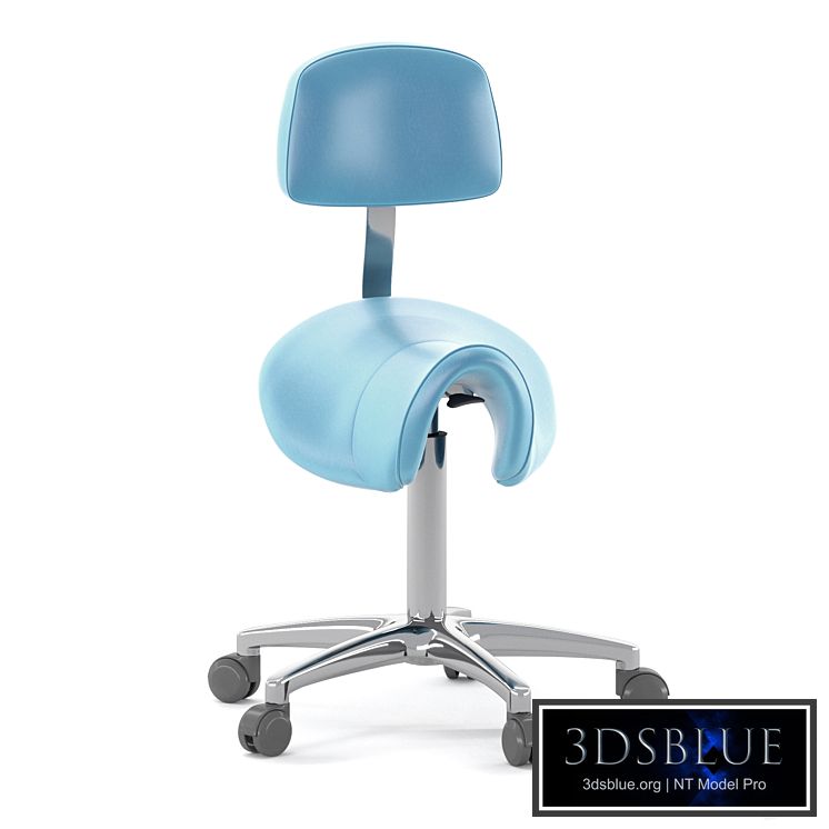Lemi Group 052 S Hairdresser&#39;s stool on wheels