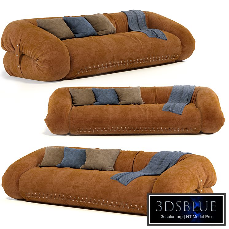 Anfibio sofa by alessandro becchi