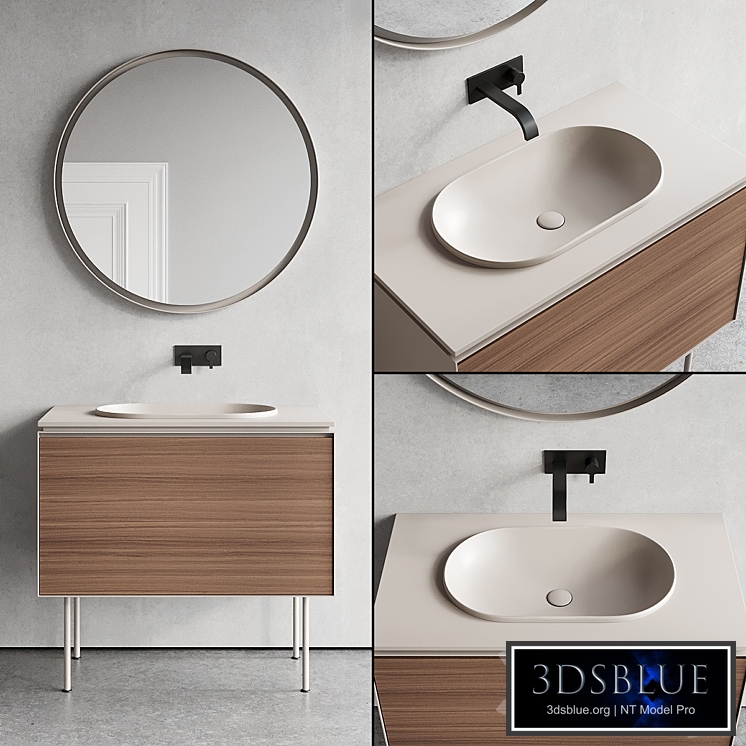 Nic Design Lama Vanity unit Set 2