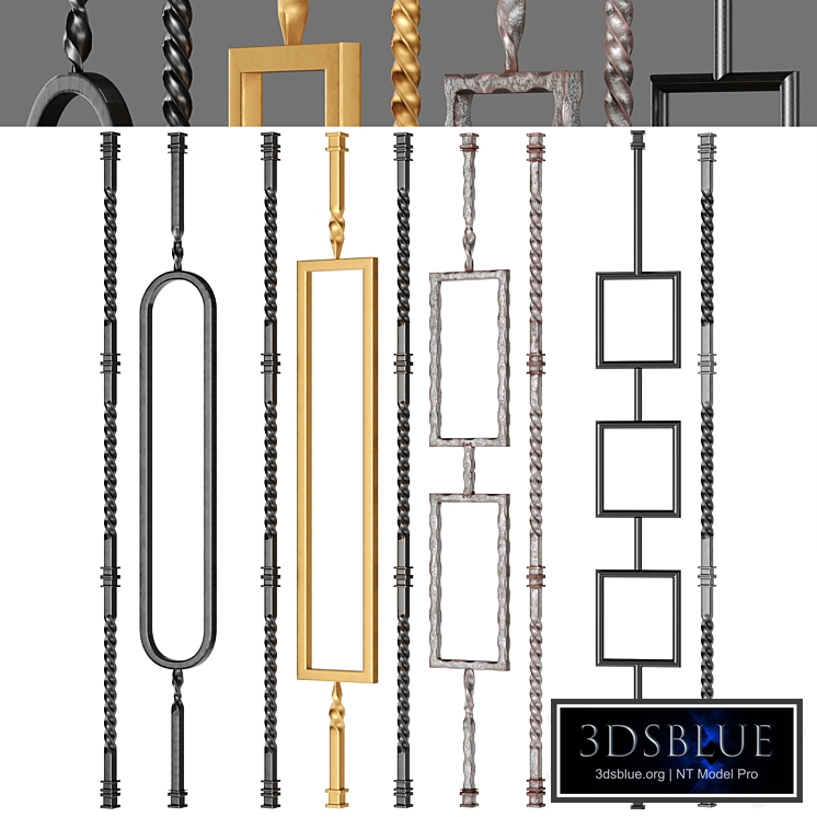 Iron Railing Fence 02