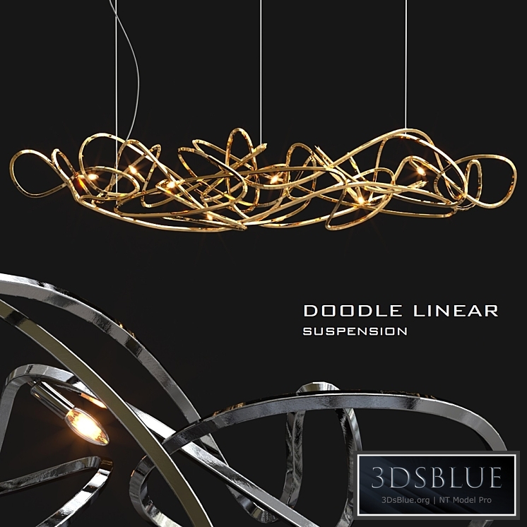 Doodle suspension by terzani