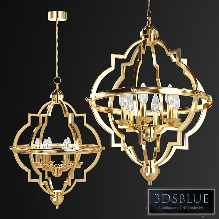 Kira Home Capistrano 28 Rustic Chandelier, Warm Brass