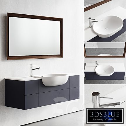 Falper Viaveneto Soft Vanity Unit Set 1