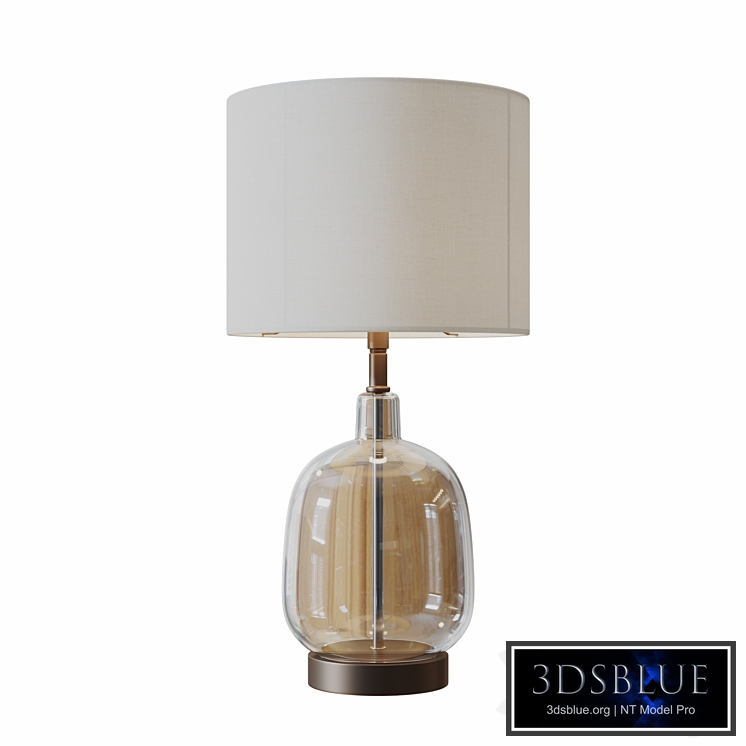 Better Homes & Gardens Clear Glass Table Lamp
