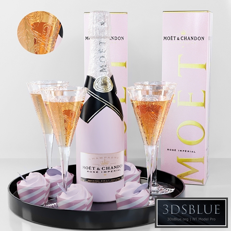 Sparkling wine in glasses. Alcohol