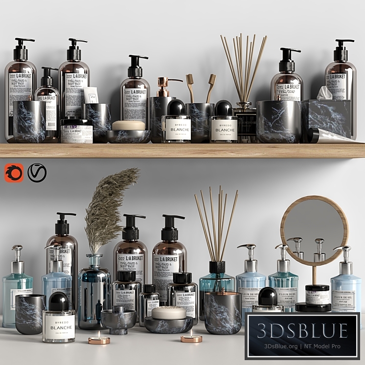 Decor Set for Bathroom 06