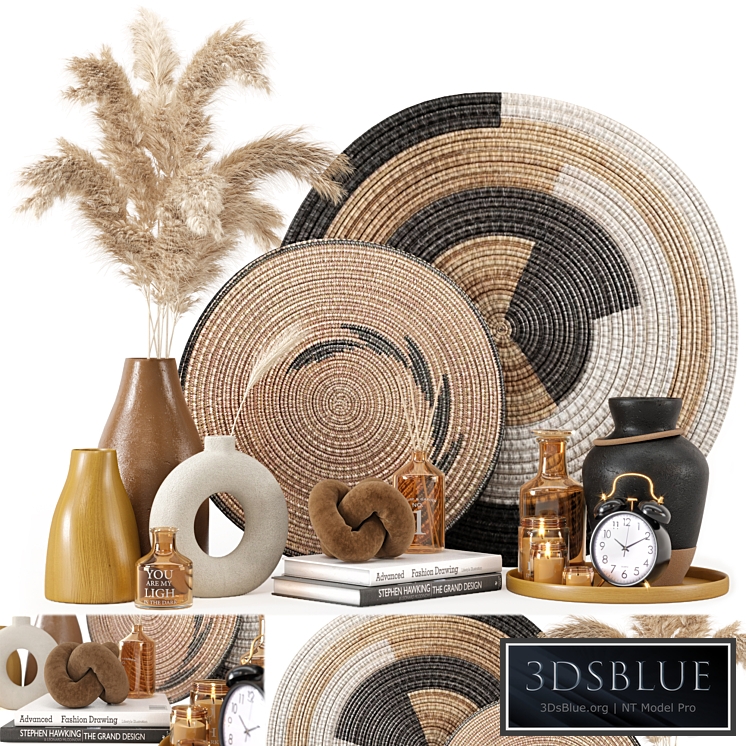 Pampas Decorative Set 04 Dried Flower