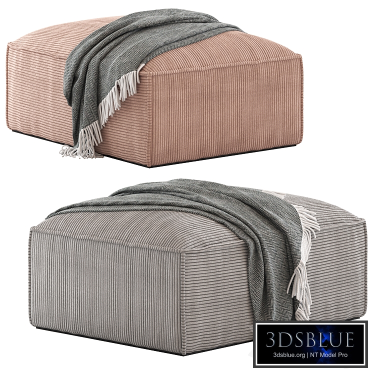 Linea Furniture Kalisha Pouffe