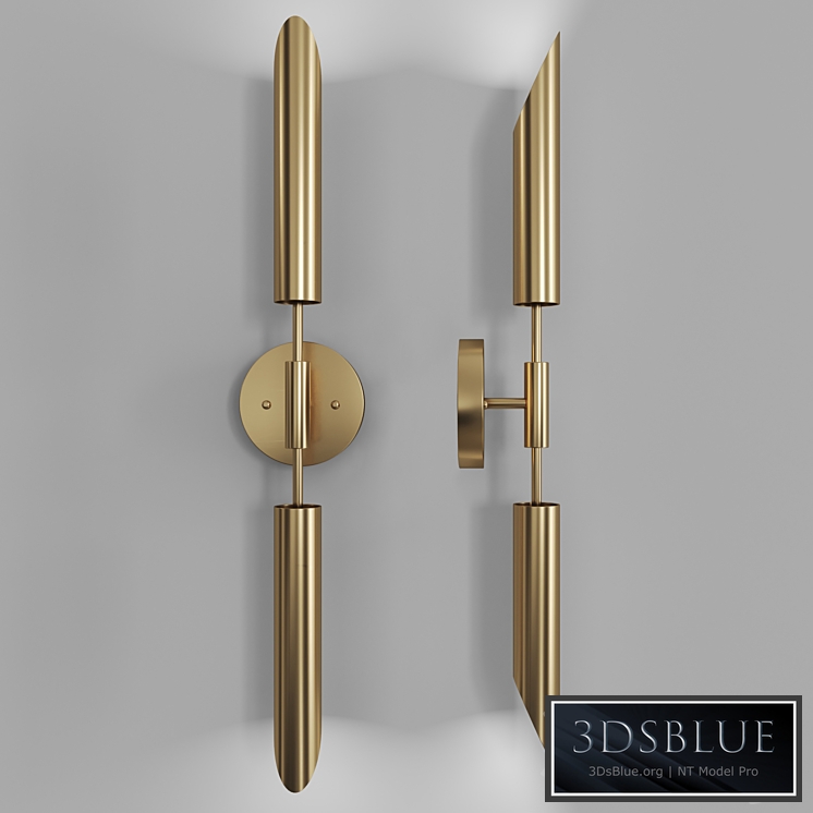 Wall lamp Blade Take-Off Double